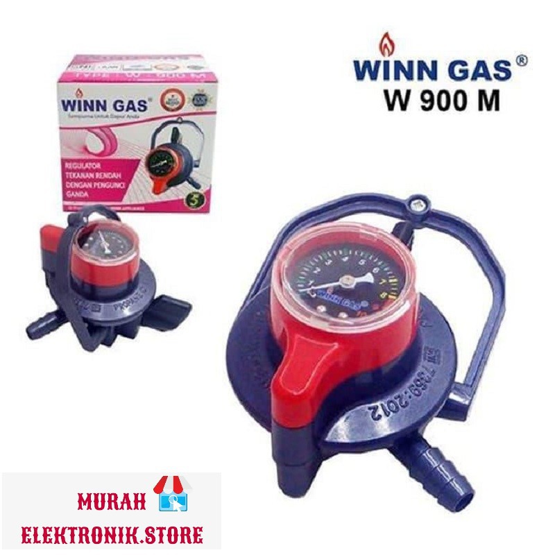 REGULATOR WINN GAS AUTO W-900NM/W-900 (DOUBLE LOCK) Tanpa Meter/W-900M/W-900 M (DenganMeter)