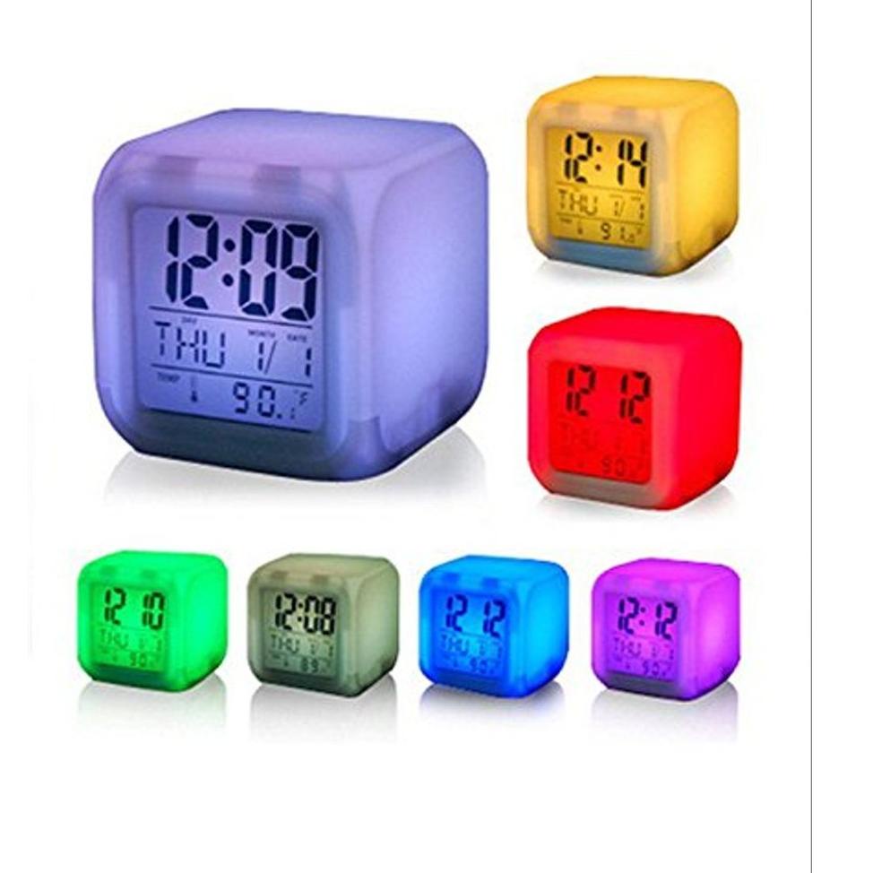 ★ Moody Jam Weker Alarm LED Mini - Moody Clock ➻