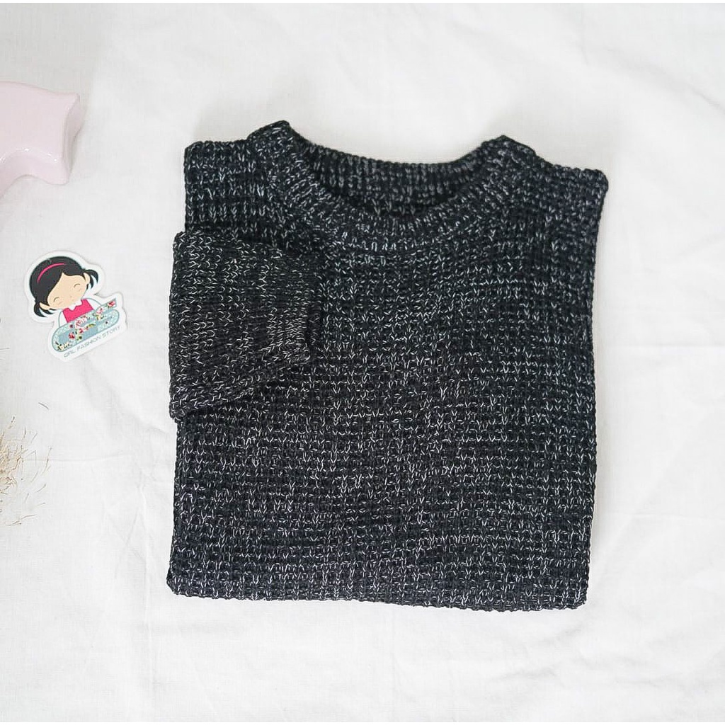 BEFAST - ZFS OOTD Sweater REGIE / RJT LUENA TWISS KNIT SWEATER / Rajut Knit Outer / Pakaian Rajut Sweater Perempuan / Sweater Kekiniaan Remaja Wanita / Sweater Keluaran Terbaru 2022 / Sweater Rajut / Sweater Polos / Termurah