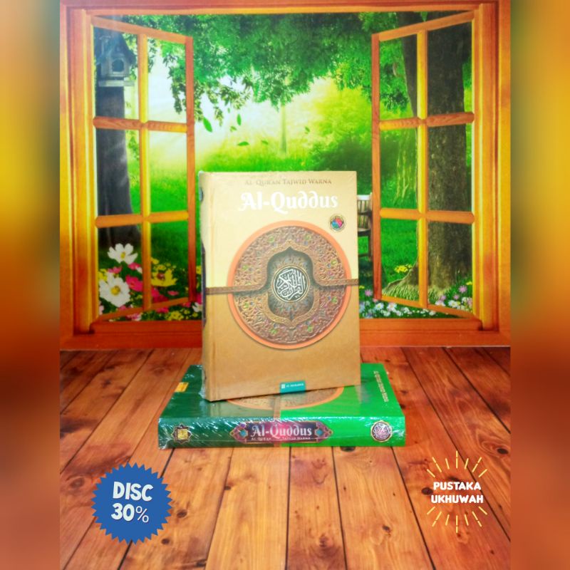 Mushaf Al Quran Al Quddus Al Quran Tajwid Warna Rasm Utsmani A5