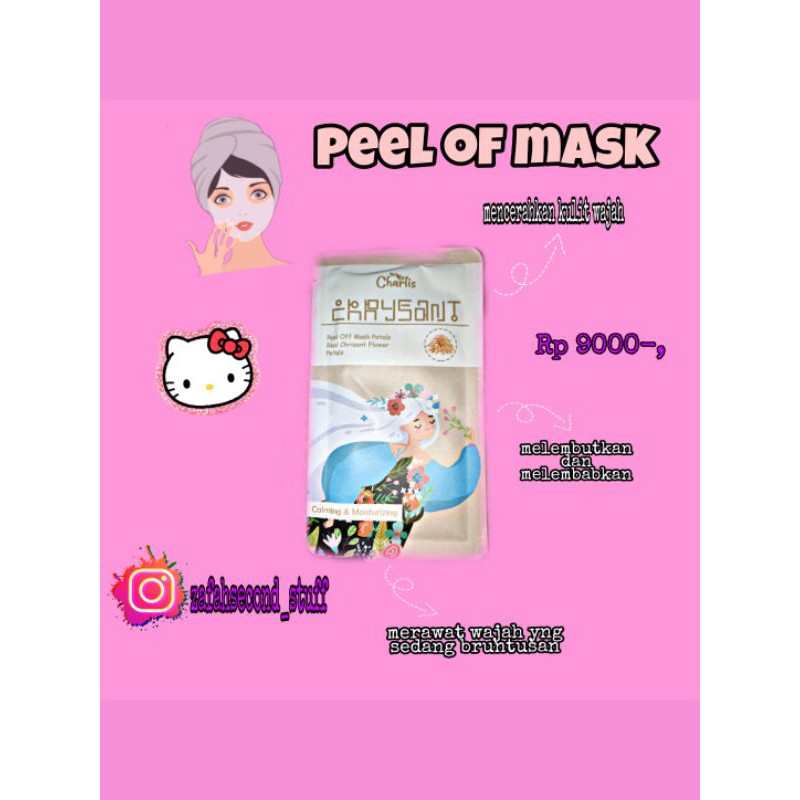 masker Peel off / Peel off mask