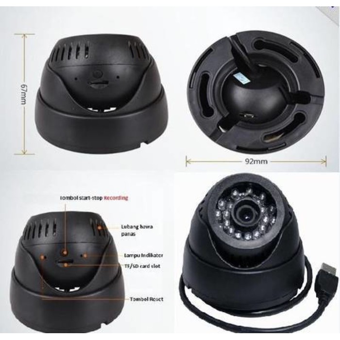 CAMERA CCTV MEMORY CARD TANPA DVR ( Bisa Rekam Tanpa DVR )