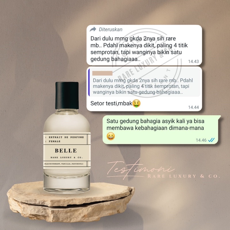 Rare Luxury & Co. - Belle Extrait De Perfume