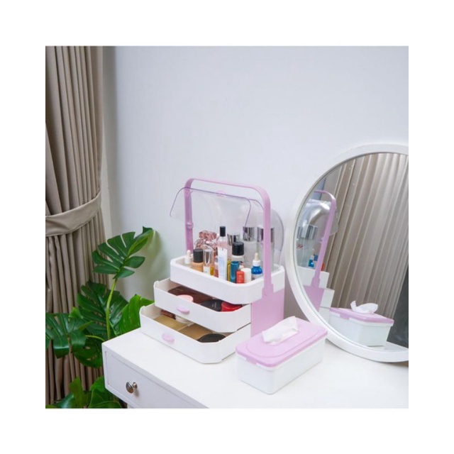 TECHNOPLAST COSMETICS STORAGE || RAK KOSMETIK