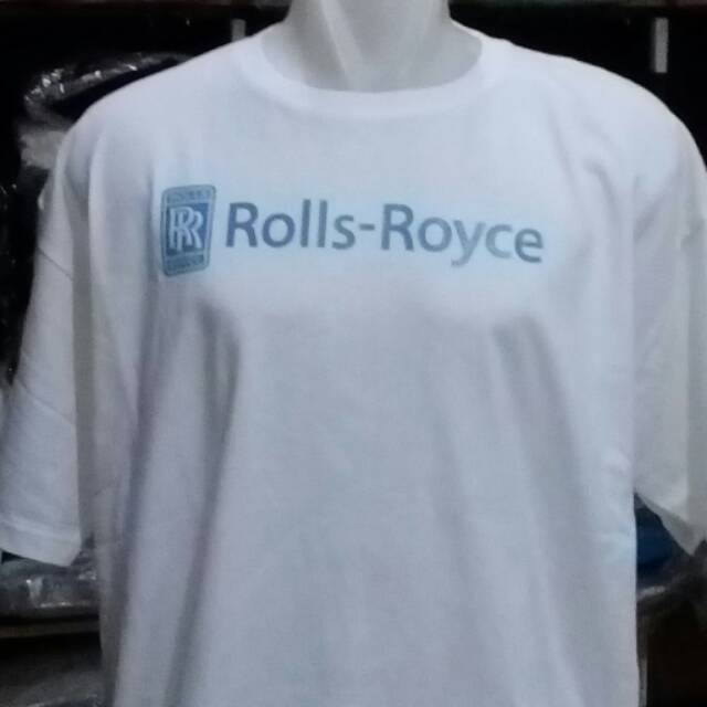 Kaos Baju T-shirt - Rolls Royce unisex
