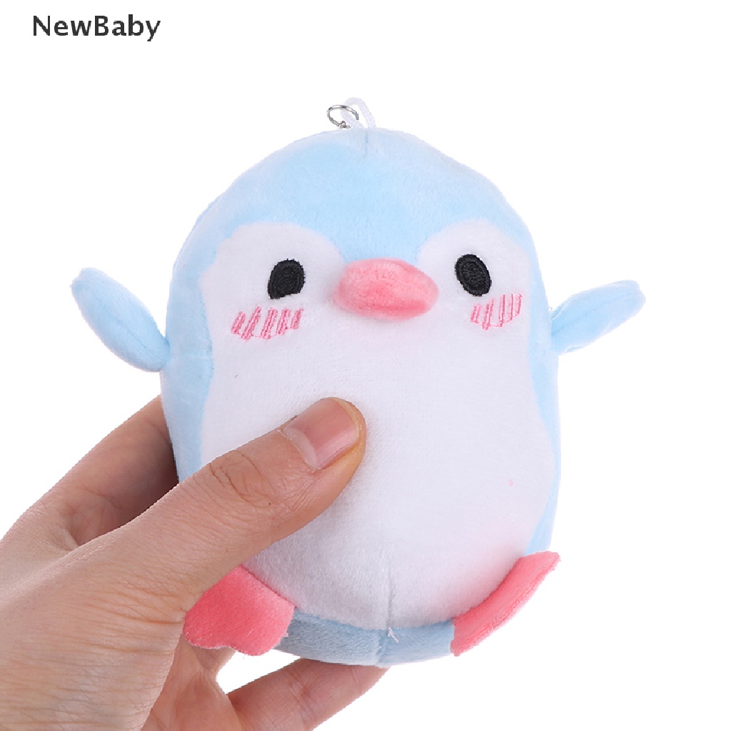 Gantungan Kunci Boneka Penguin 12CM Bahan Plush Untuk Hadiah Anak