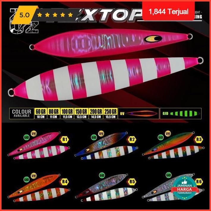 Big Sale Metal Jig Valkyrie Rextop 100 Gram Exclusive