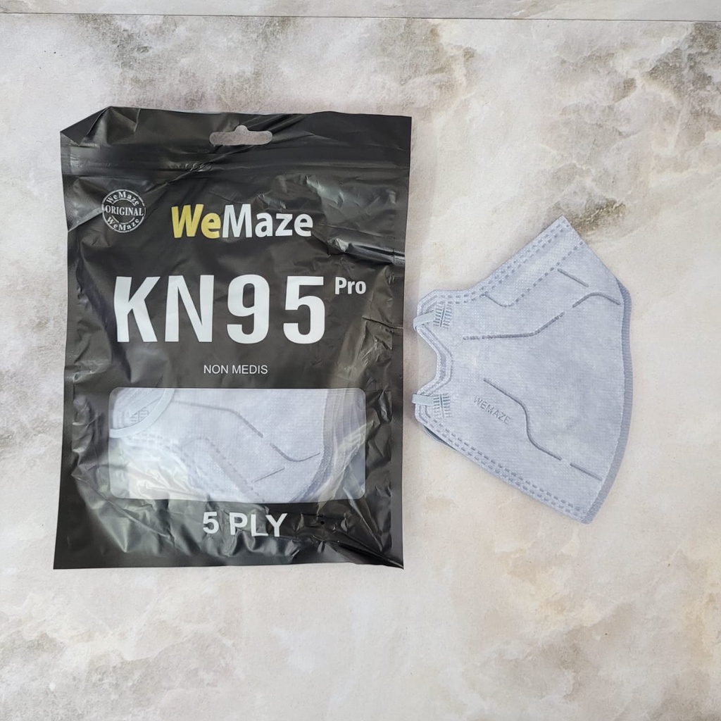 Masker KN95 Pro WEMAZE . WEMASK Masker KN 95 WEMAZE . WEMASK Pro Isi 10.Pcs