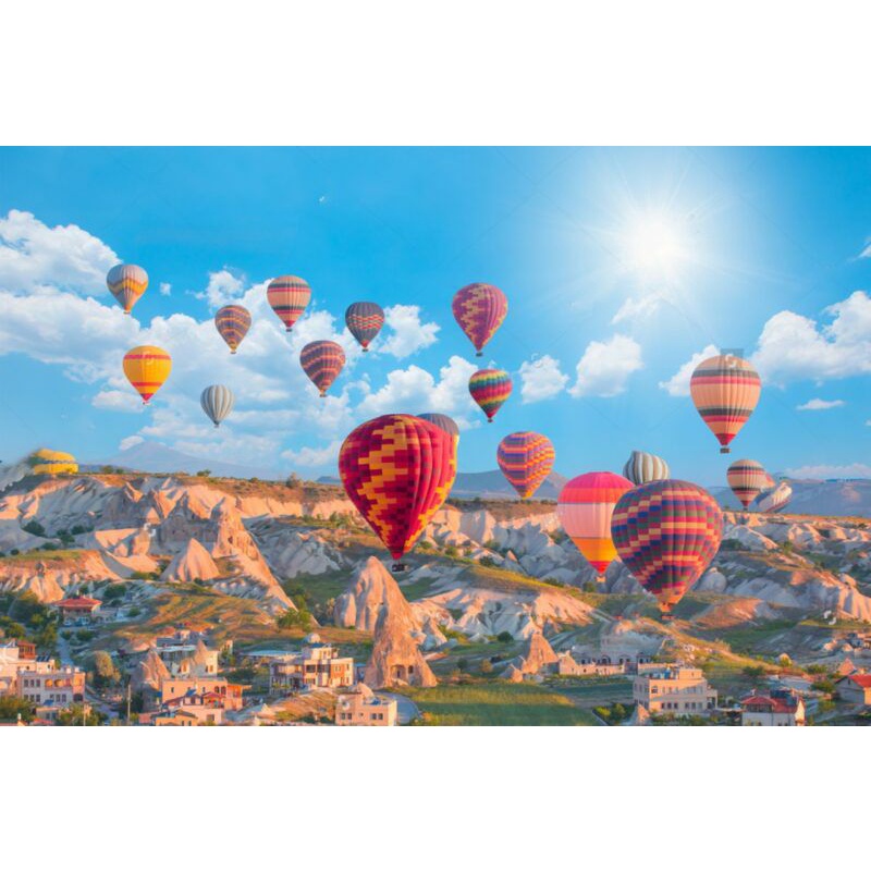 Wallpaper Dinding 3D Custom Cappadocia/Kapadokia Turkey (CPD-06)