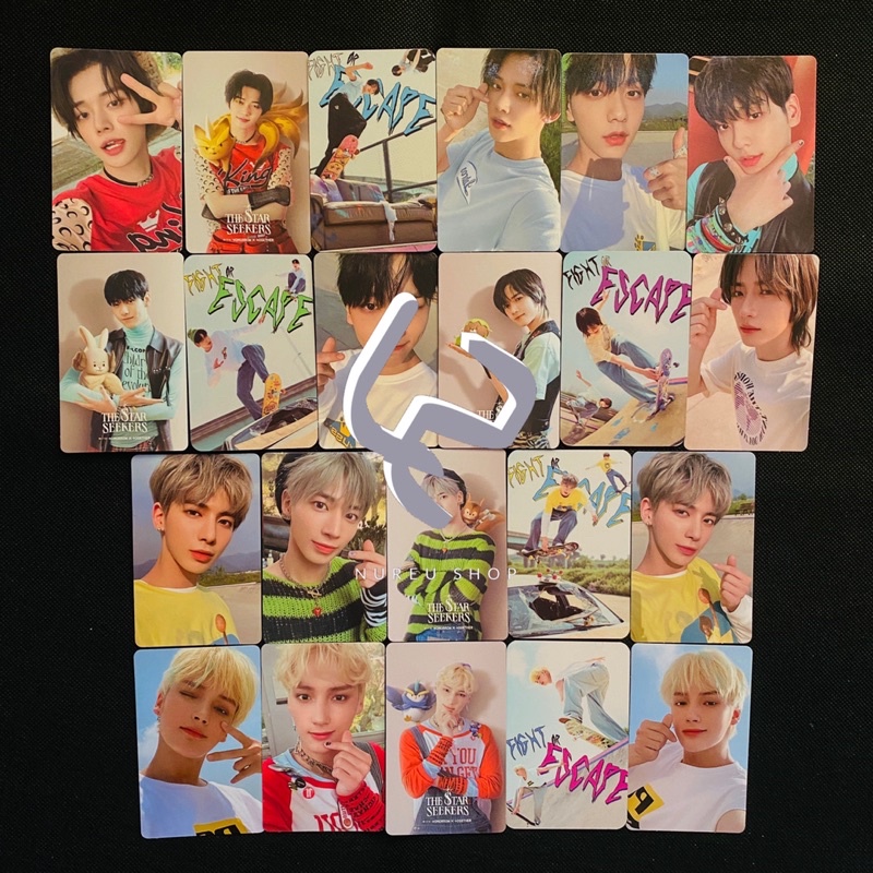 TXT - The Chaos Chapter : FIGHT OR ESCAPE (Photocard : Yeonjun Soobin Beomgyu Taehyun Hueningkai)