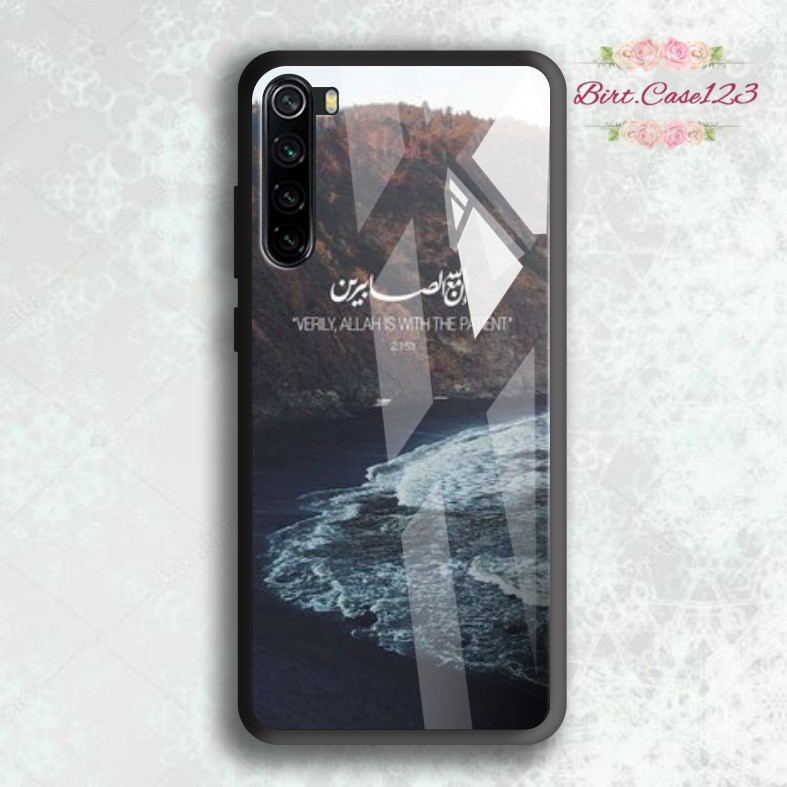 back case glass QUOTES ISLAM Oppo A3s A1k A5 A9 2020 A7 F9 A5s A31 A52 A53 A92 A37 A57 A59 BC5286