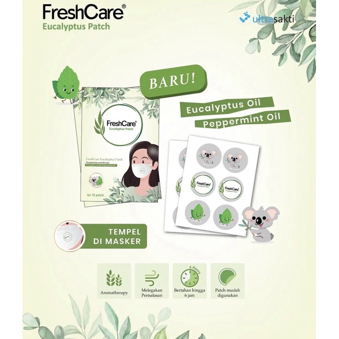 Fresh care patch isi 12 / fresh care tempel