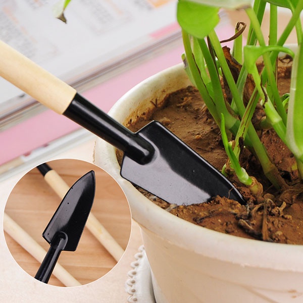 Garden Tools Mini 3 Pcs / Set Peralatan Berkebun Praktis / Peralatan Taman Set Sekop Mini 3 In 1 / TS-119