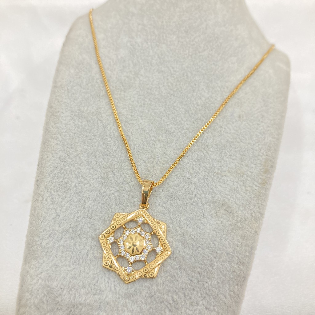 [NOIN] Kalung Emas Koye Permata 18K Aksesoris Wanita - KLE-008