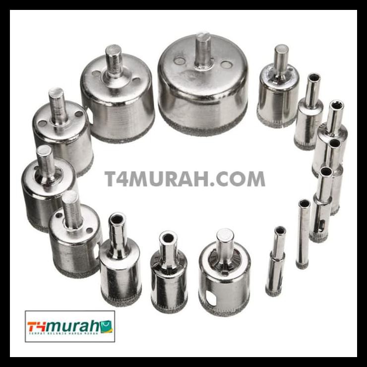 Holesaw Kaca Mata Bor Bulat Pelubang Kaca Pembolong Keramik