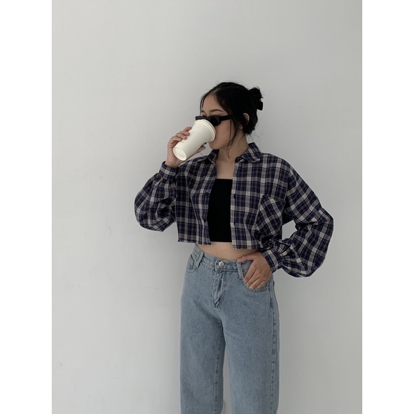 GRACE - CROP FLANEL