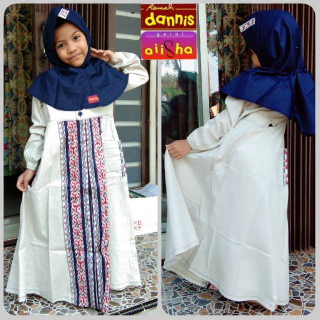 Sarimbit D'Tenun New Gamis Anak by Dannis