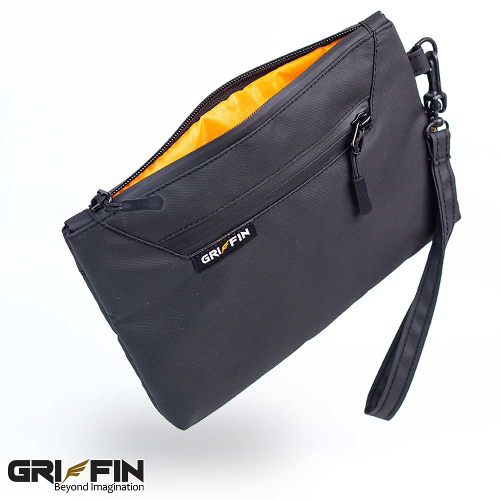 Clutch Pouch Pria Elegan Ringan Distro Branded Griffin Apparel Athens