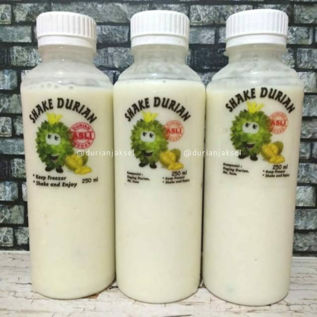 

[ Go Send ] Shake Durian 250ml / Jus Durian Asli