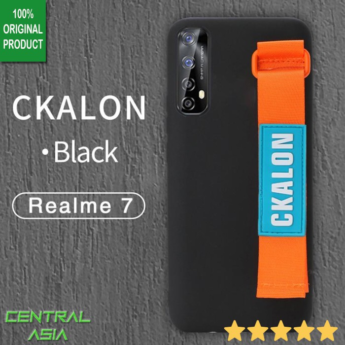 [Luxury] Strap Silikon Case Realme 7