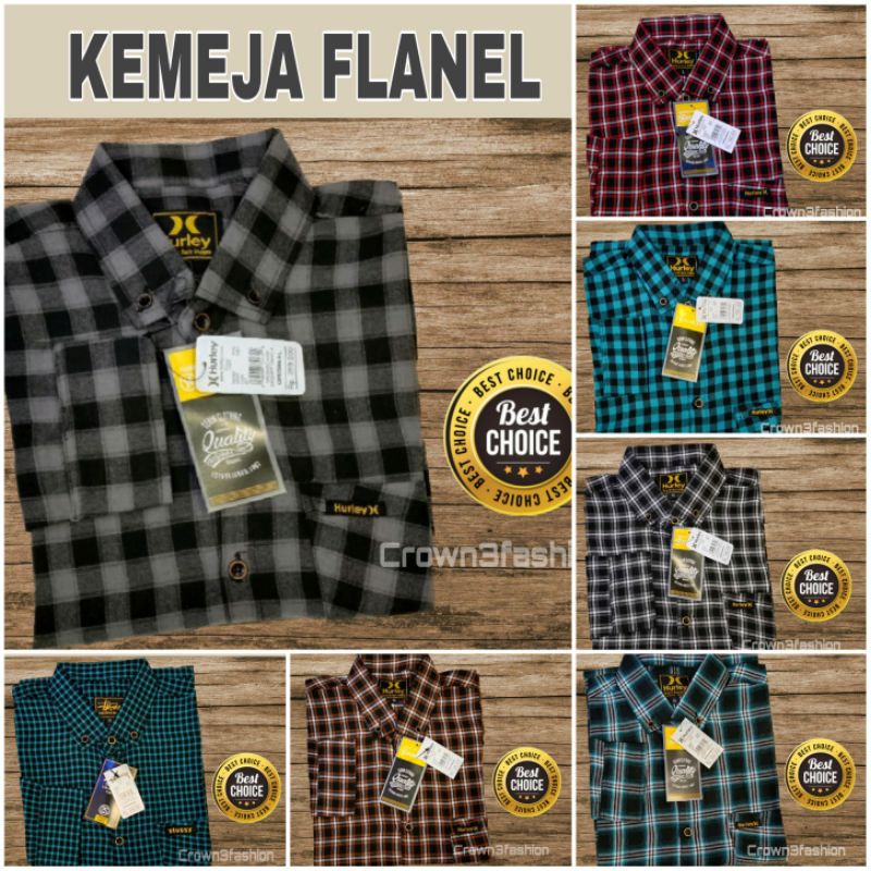 Kemeja Flanel Pria Terbaru √COD√