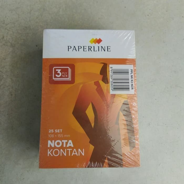 

Buku Nota Kontan K3 NCR PAPERLINE/Nota Kecil 3 ply/Nota Kontan 3play
