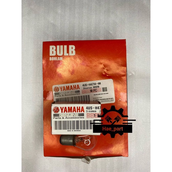 BOHLAM LAMPU STOP BELAKANG YAMAHA 12V21/5W-4US