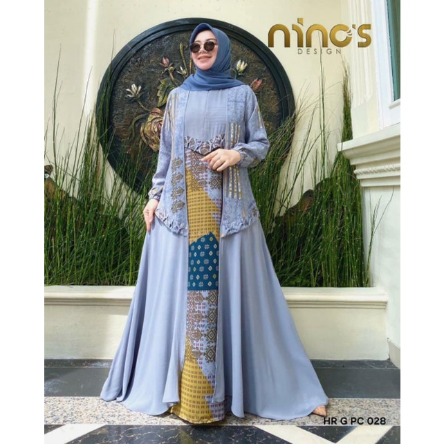 BEST SELLER GAMIS DRESS ORIGINAL NINOS DESIGN GAMIS LEBARAN TERBARU GAMIS REMAJA GAMIS BRANDED BARU
