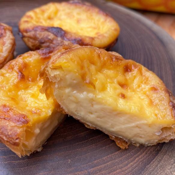 

Terlaku. K0M Portuguese Egg Tart by PillowCake (Isi 6 pcs / per box) Paling Popular'