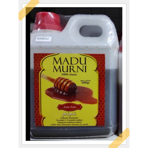 

#MADU MURNI #P-IRT 109357501412 #TERSEDIA 3 MACAM NEKTAR #RANDU #KOPI #KELENGKENG #ASLI PANENAN LANGSUNG DARI PELEBAH LOKAL #500g #1kg #PURE #LOCAL #HONEY #MENJAGA KESEHATAN #PENGIRIMAN CEPAT #PACKING AMAN #MALANG #JAWA TIMUR #INDONESIA