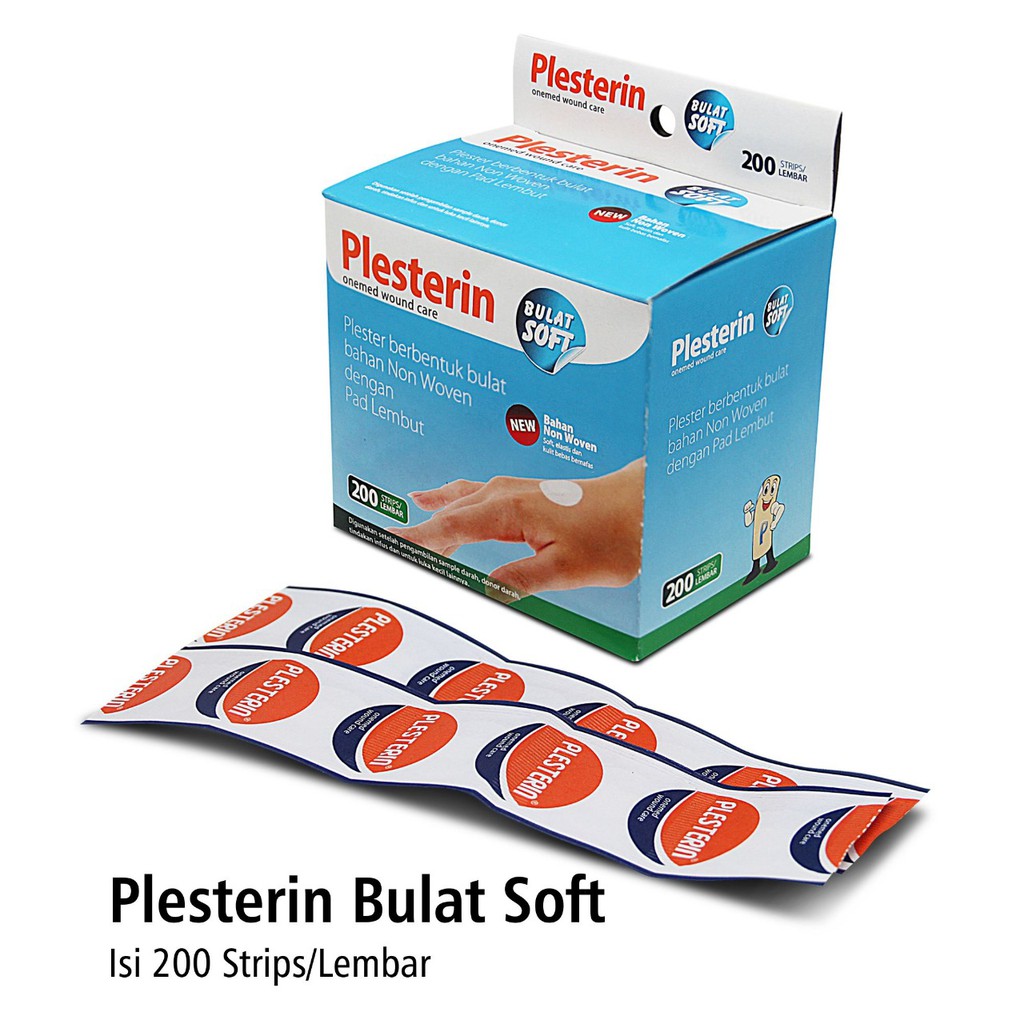 Plesterin Bulat Soft OneMed box isi 200pcs