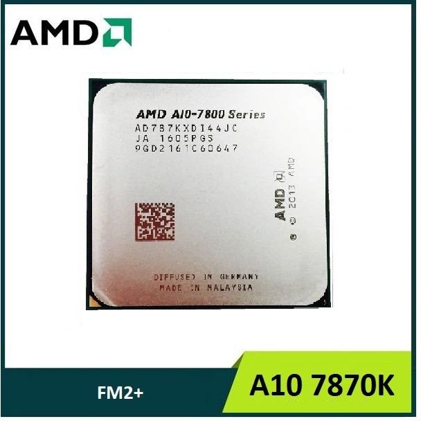 Prosesor AMD FM2+ A10-7870K 3.9GHz Quad Cores GPU Radeon R7 A10 7870