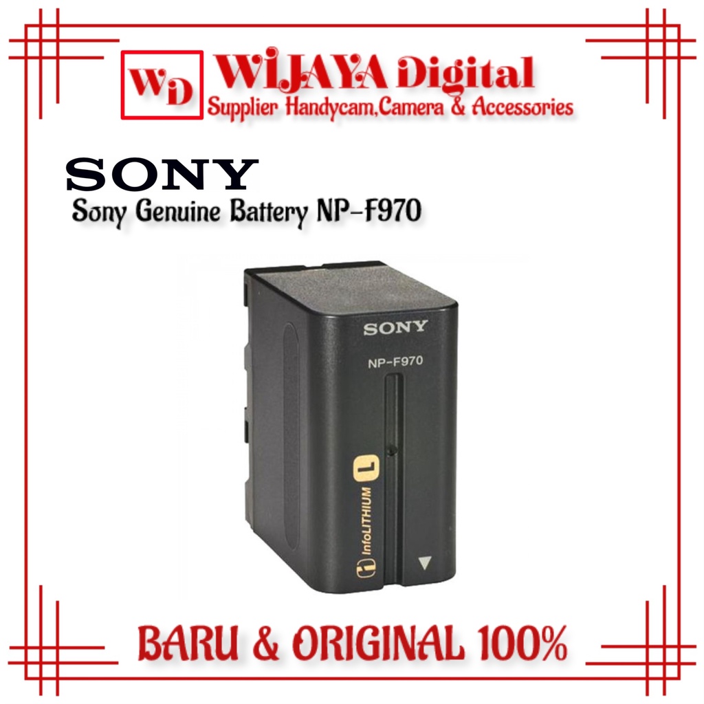 Jual SONY Genuine Battery NP-F970 Original | Shopee Indonesia