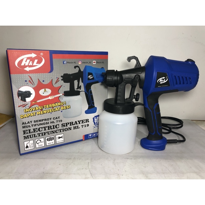 alat semprot cat / alat semprot cat elektrik / electric spray gun HL 719 H&amp;L / spray gun electric