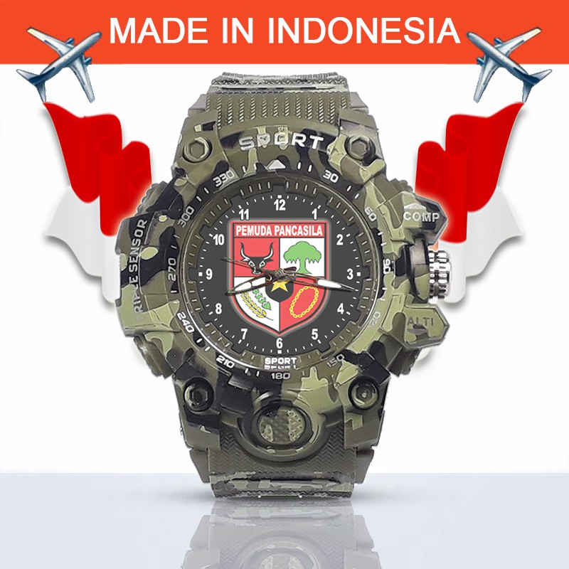 {Istimewa} Jam Tangan PP (Pemuda Pancasila) - Water Resistant