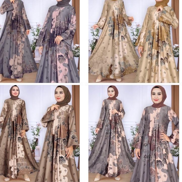 [ZA1237] Bahan Kain Diorsilka Mirabell / bahan gamis seragaman / kain meteran murah / kain meteran /