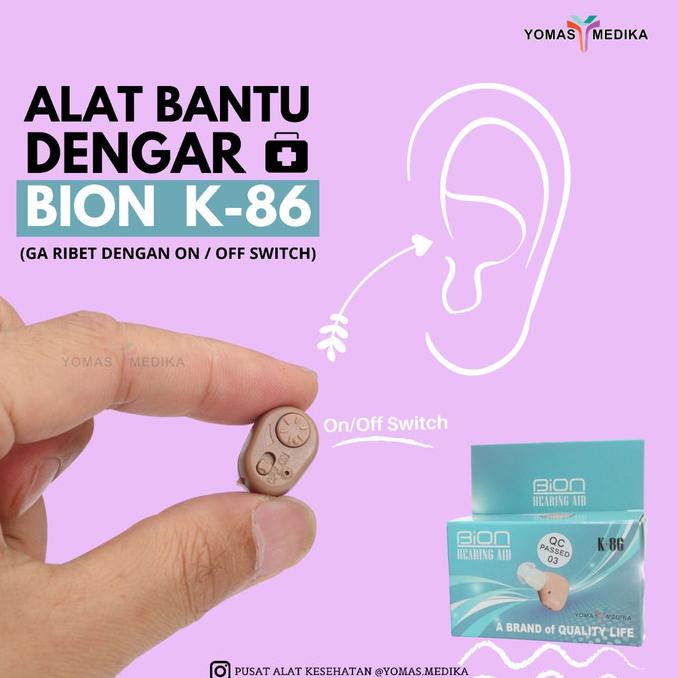 Alat Bantu Dengar Hearing Aid BION K86 K-86 Bukan AXON