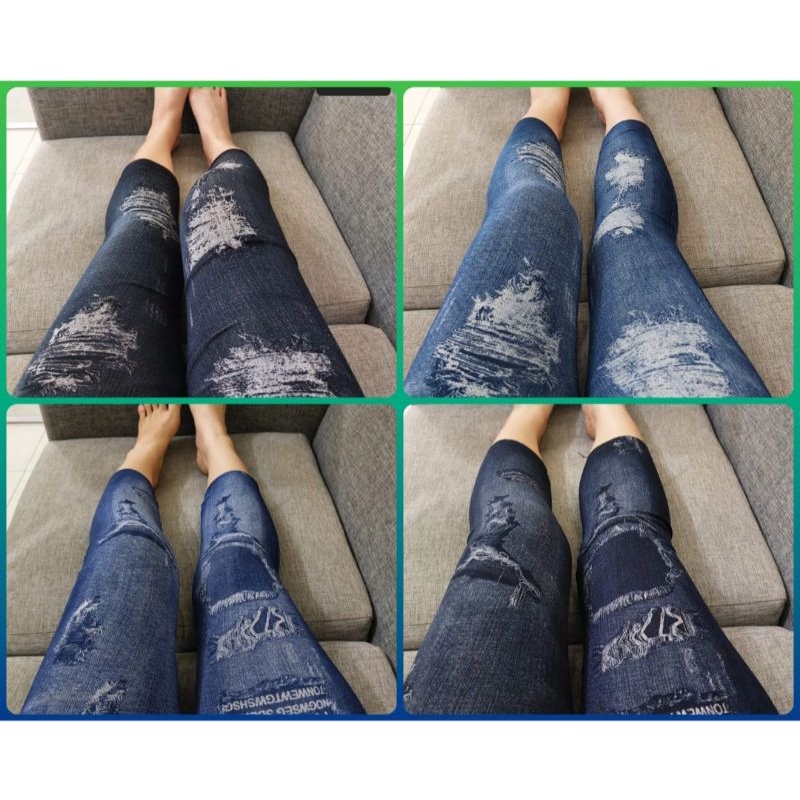 NEW LEGGING 7/8 JEANS IMPORT / LEGGING IMPORT MURAH /LEGGING MURAH