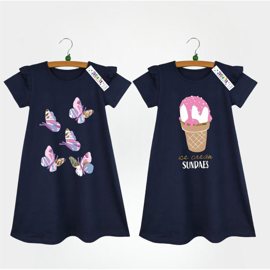 DRESS JURASIX ANAK PEREMPUAN USIA 1-3th