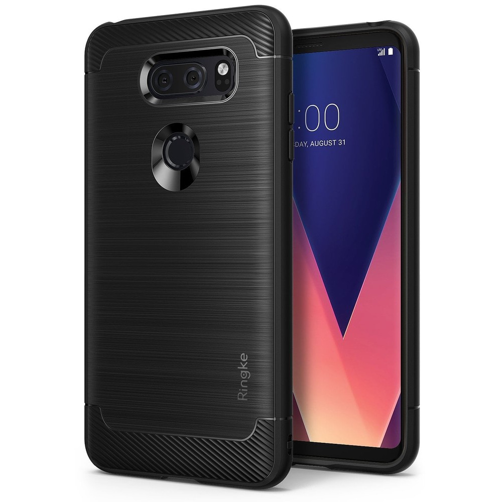 CASING RINGKE ONYX LG V30 DAN LG V30 PLUS CASE LG V30 DAN V30 PLUS ORI