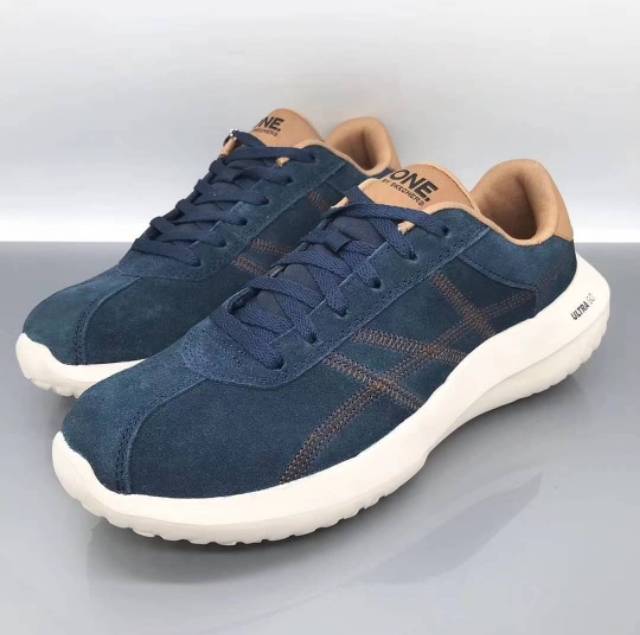 SEPATU SKECHERS PRIA ONA ULTRA GO SUDE + LENGKAP BOX