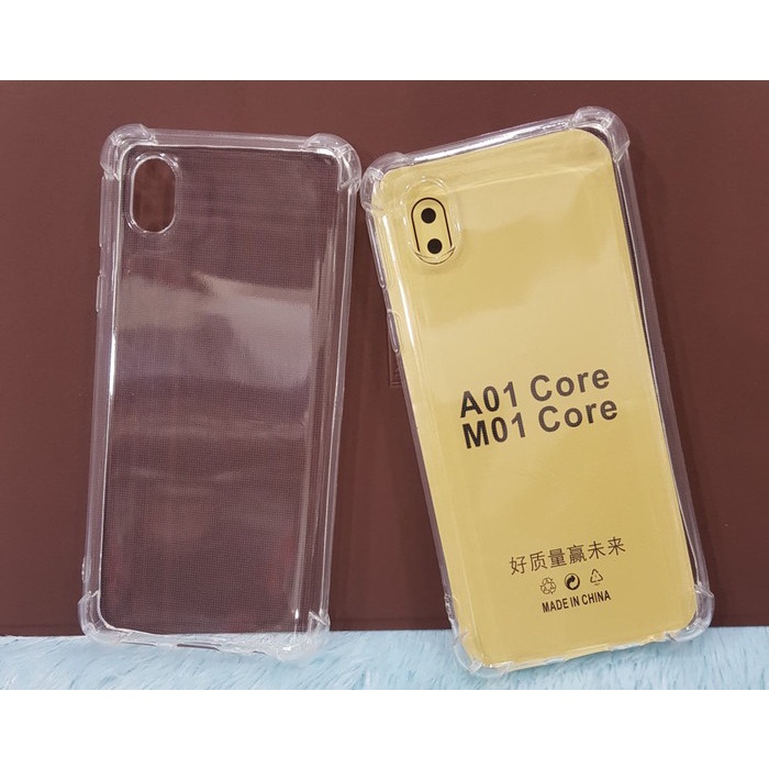 Anticrack Samsung J2 CORE J2 2015 J5 2015 A01 A01 CORE M22 M32 M20 Case Lembut Silikon Bening Anti Crack Transparan