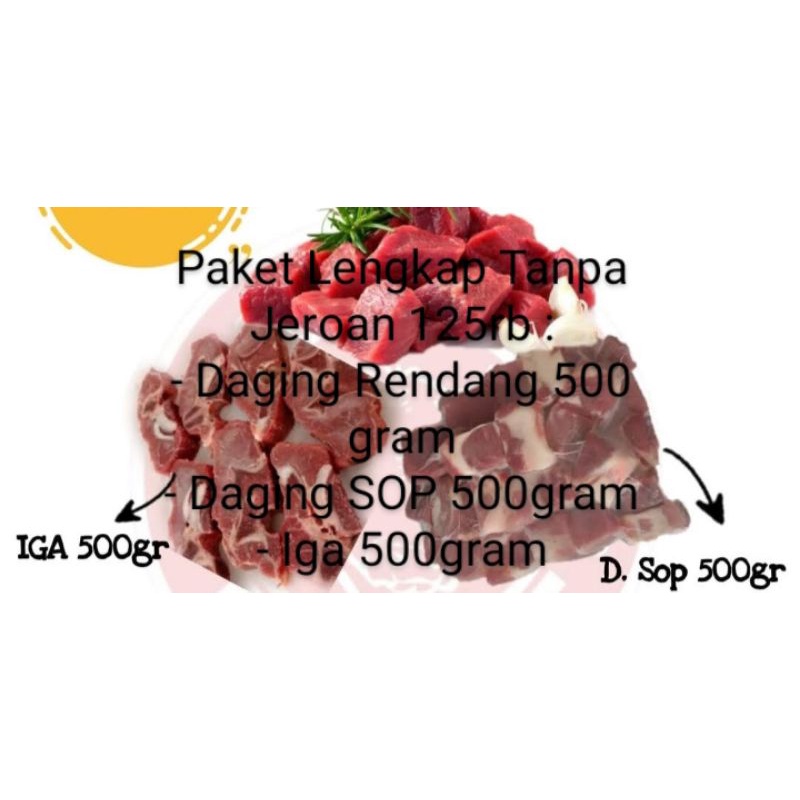 

Paket Daging Lengkap