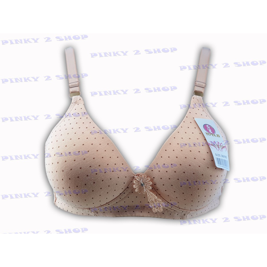 BRA BH WANITA BUSA MOTIF BINTIK