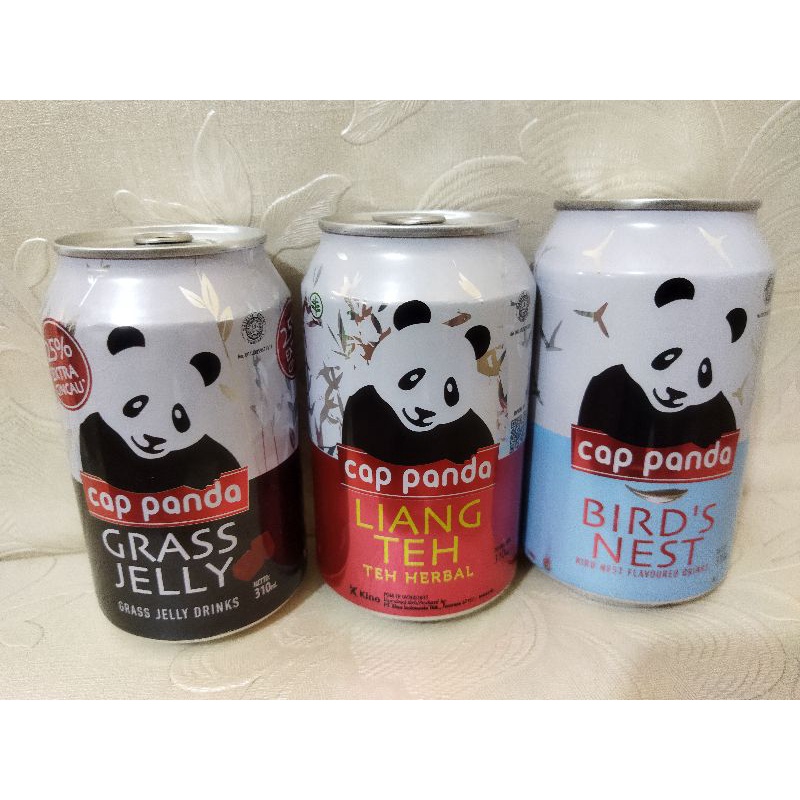 

CINCAU CAP PANDA KALENG 310 ML / LIANG TEH CAP PANDA 310 ML / BIRD NEST CAP PANDA 310 ML / MINUMAN CAP PANDA / CAP PANDA ALL VAR / CAP PANDA