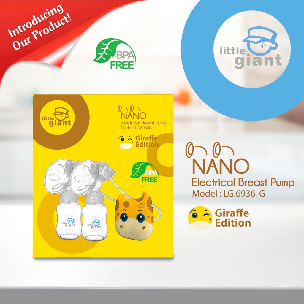 Little Giant - Nano Giraffe Edition Electrical Breast Pump