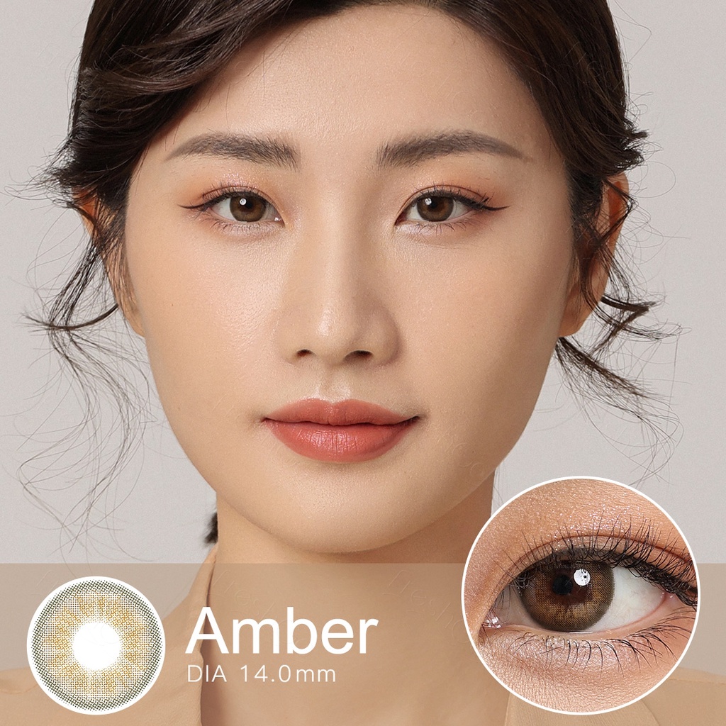 （COD）Freshkon softlens minus(-1.00s/d-6.00) Korea Bestseller Euro Gray soflen diameter 14.00 MM softlens mata