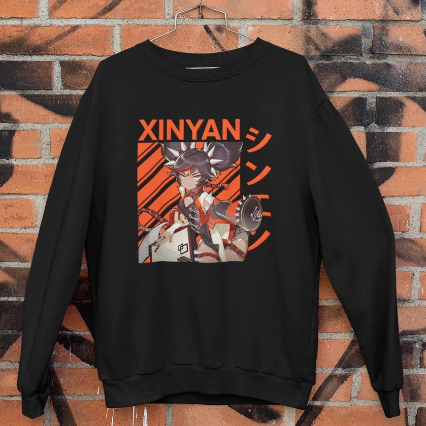 Crewneck Gamer Xinyan Genshin Impact Unisex