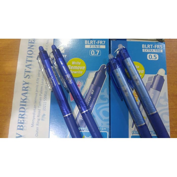 

OPEN SALE PULPEN PEN FRIXION PILOT ( PULPEN YANG BISA DIHAPUS)