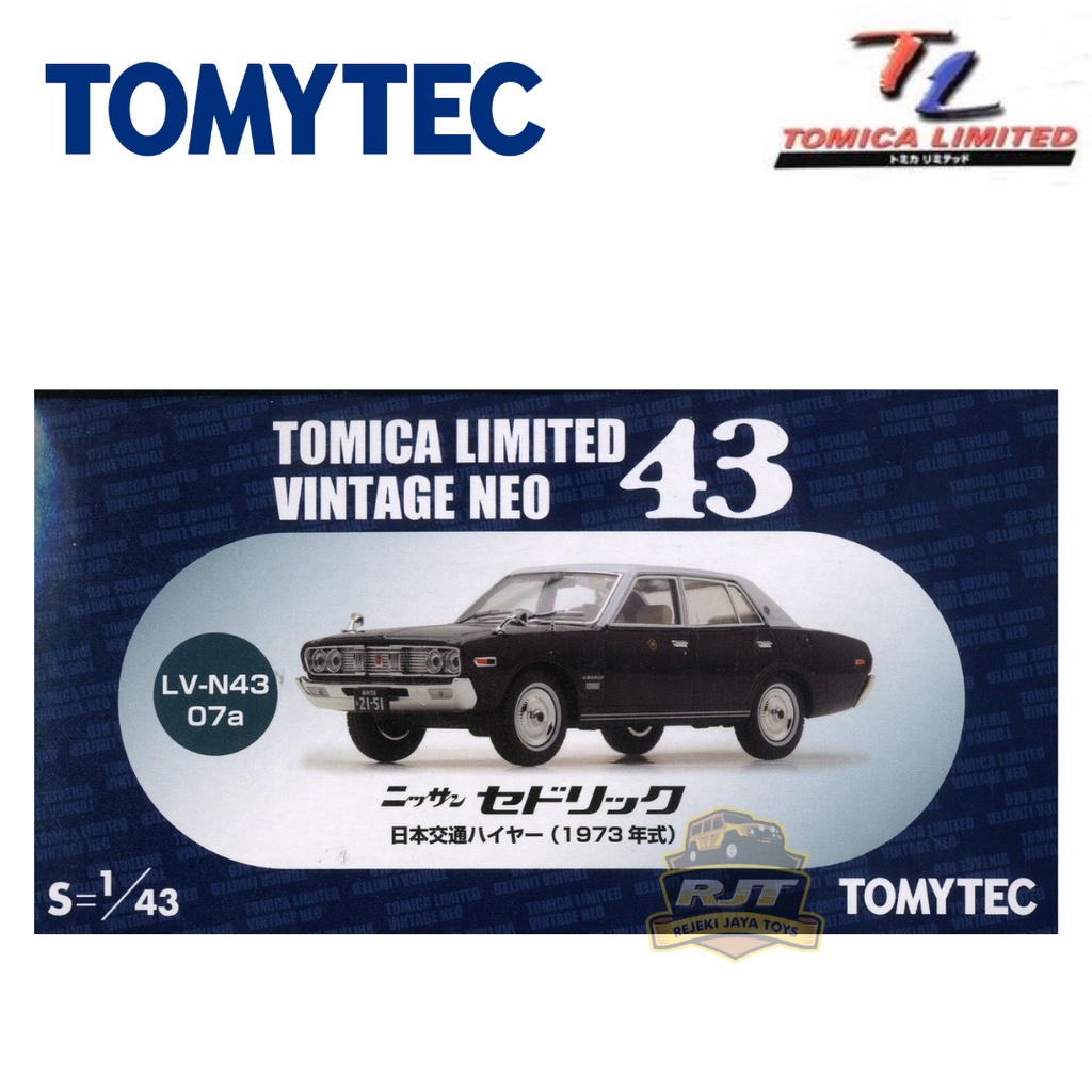 Tomytec Tomica Limited Vintage Neo LV-N43 07a Nissan Cedric High-class Taxi